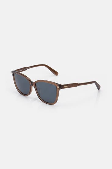 FERRAGAMO - Sonnenbrille braun
