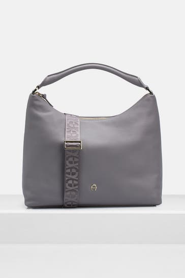 AIGNER Schultertasche 'Zita' grau