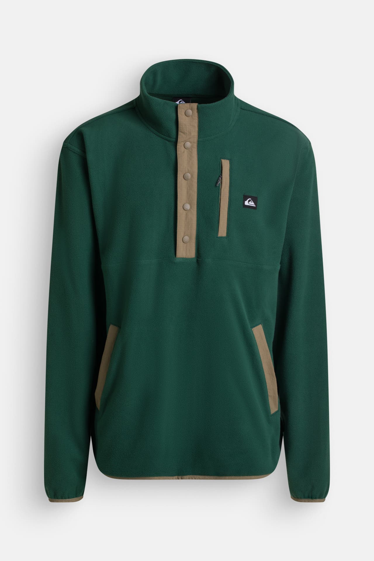 QUIKSILVER Fleece-Troyer dunkelgrün, Bild 1