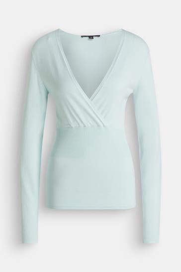 COMMA, Strickpullover aqua