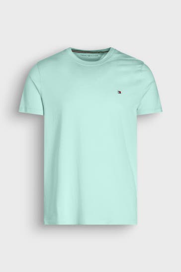 TOMMY HILFIGER T-Shirt aqua