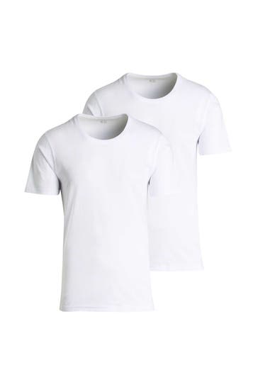 BUGATTI 2er-Pack T-Shirt weiß
