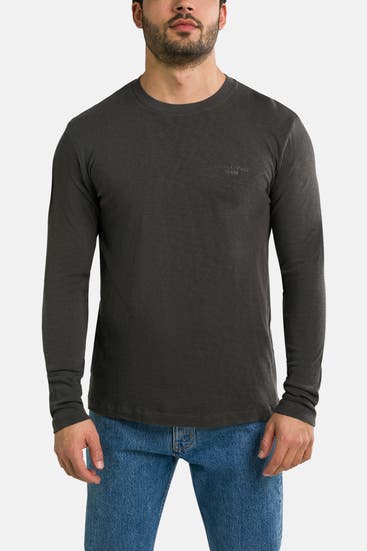 MARC O'POLO DENIM - Longsleeve grau meliert