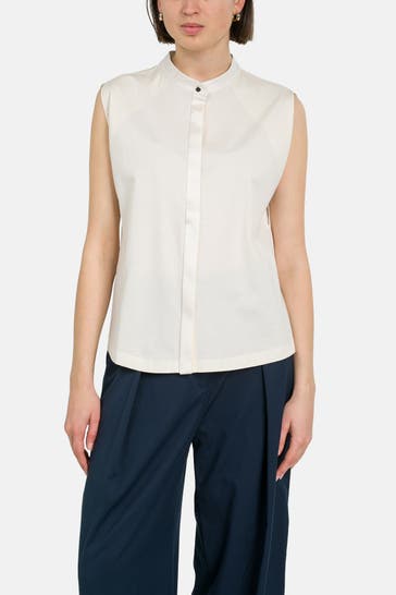 BOSS Blusentop 'Ejica' creme