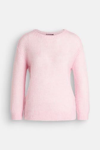 LUISA CERANO Strickpullover rosa