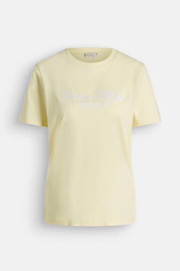 TOMMY HILFIGER T-Shirt hellgelb
