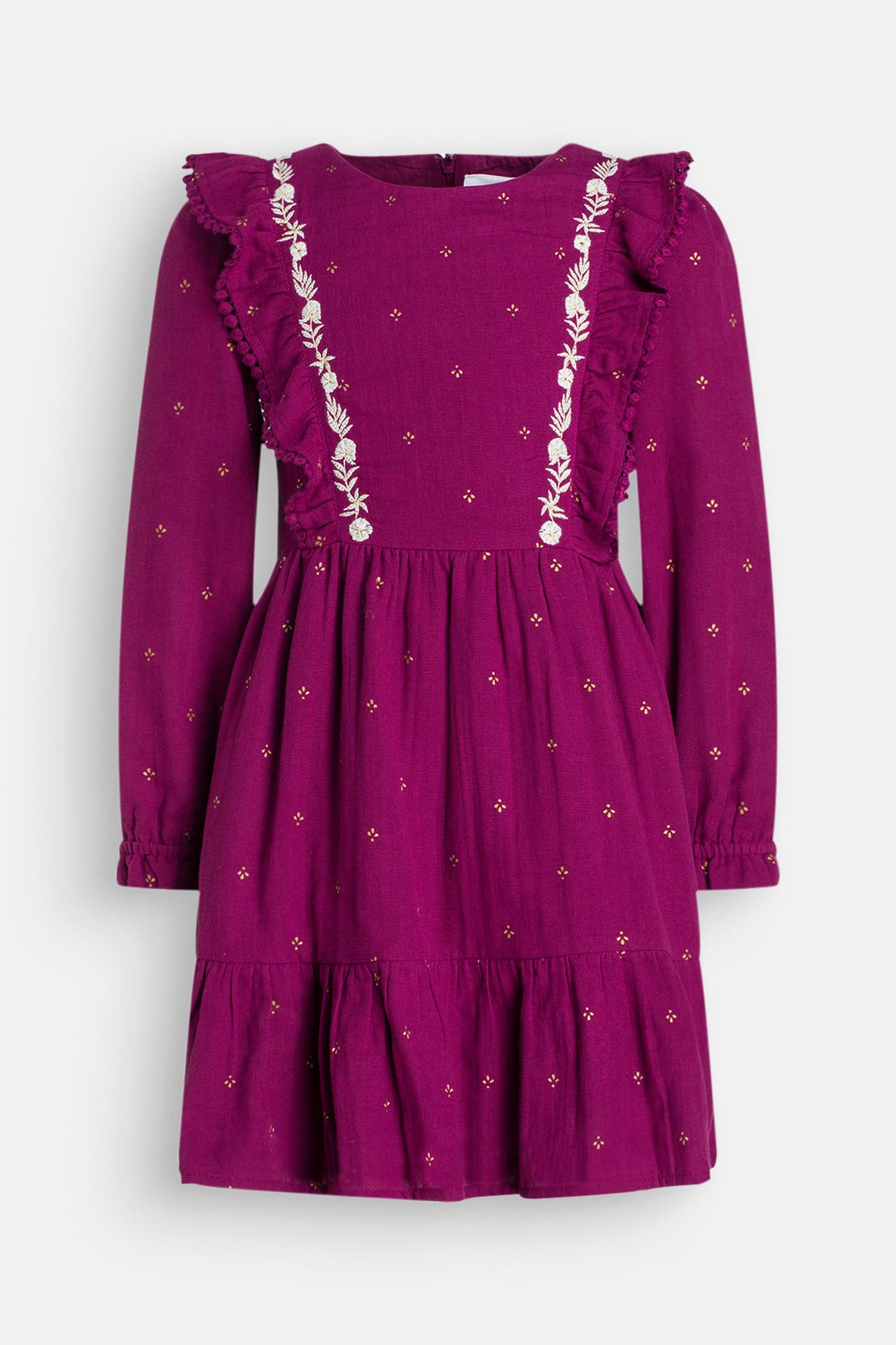 HAPPY GIRLS Kleid aubergine, Bild 1
