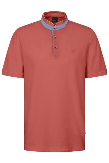 BUGATTI Polo-Shirt koralle