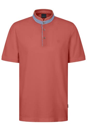 BUGATTI Polo-Shirt koralle
