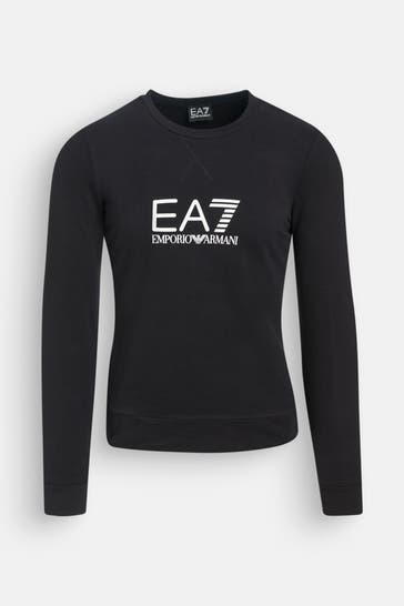 EA7 Sweatshirt 'Felpa' schwarz
