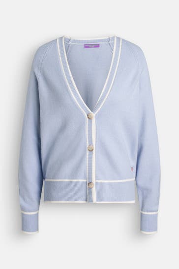 FRIEDA & FREDDIES NY Strickjacke taubenblau