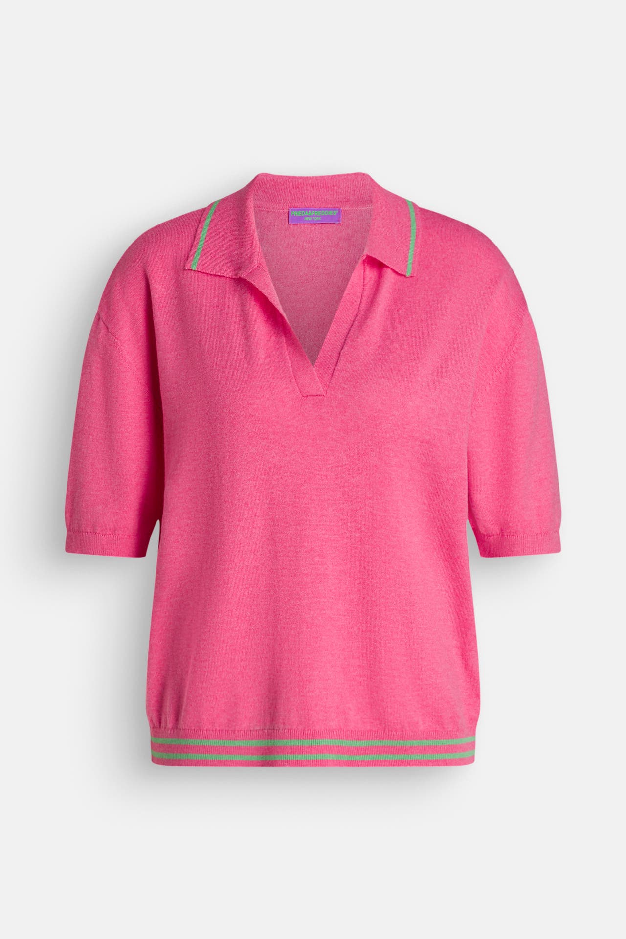 FRIEDA & FREDDIES NY Wollmix-Shirt pink, Bild 1