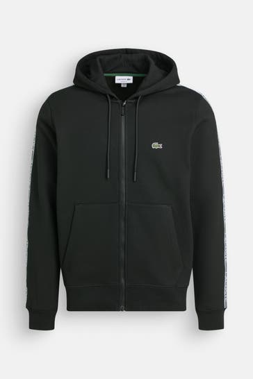 LACOSTE Sweatjacke schwarz