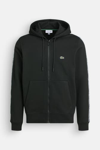 LACOSTE Sweatjacke schwarz