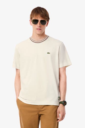 LACOSTE T-Shirt creme