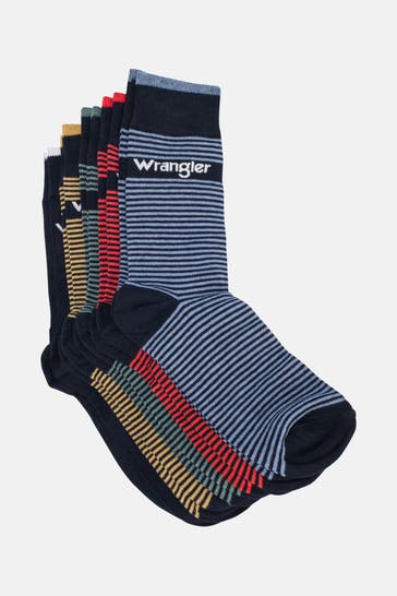 WRANGLER 5er-Pack Socken 'Brew' mehrfarbig