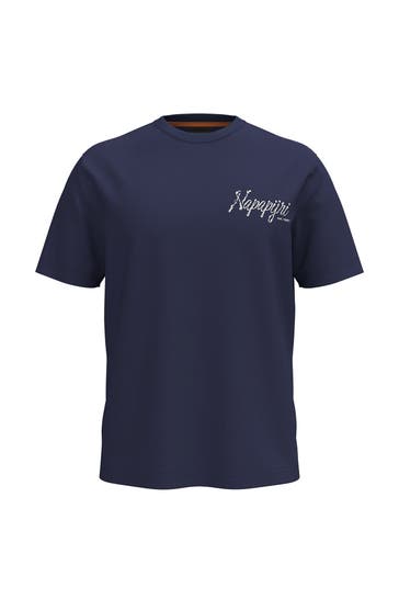 NAPAPIJRI 'Elior' T-Shirt, dark blue