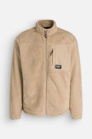 OAKLEY - Fleecejacke 'Mountain Fire' beige