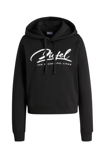 DIESEL Hoodie schwarz