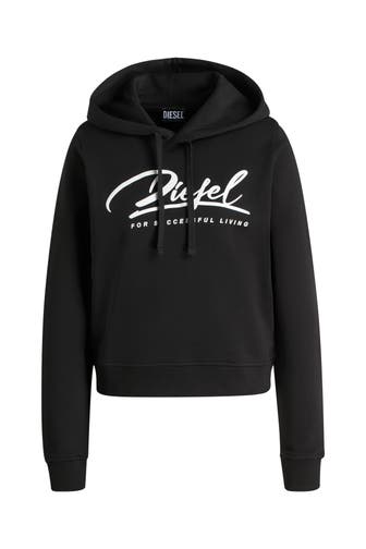 DIESEL Hoodie schwarz