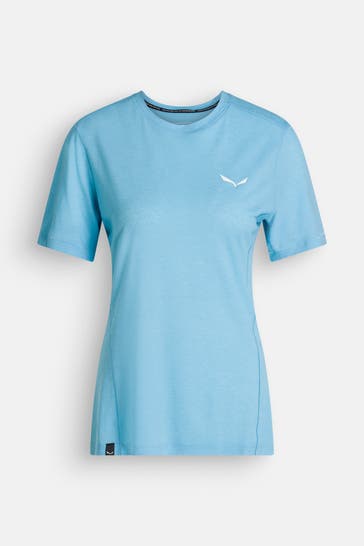 SALEWA Funktionsshirt 'Puez Dry' hellblau