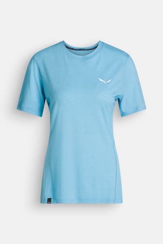 SALEWA Funktionsshirt 'Puez Dry' hellblau