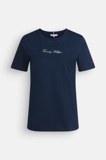TOMMY HILFIGER T-Shirt dunkelblau