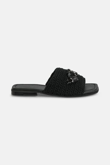 INUIKII Sandalen schwarz
