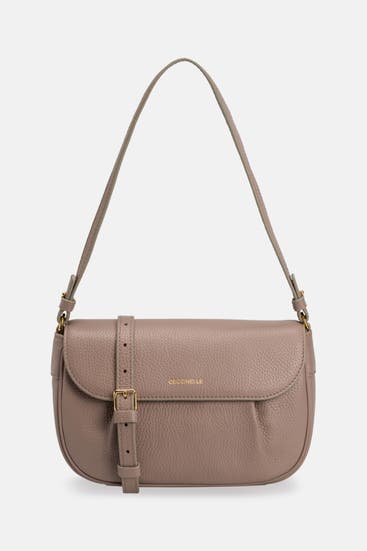 COCCINELLE - Schultertasche taupe