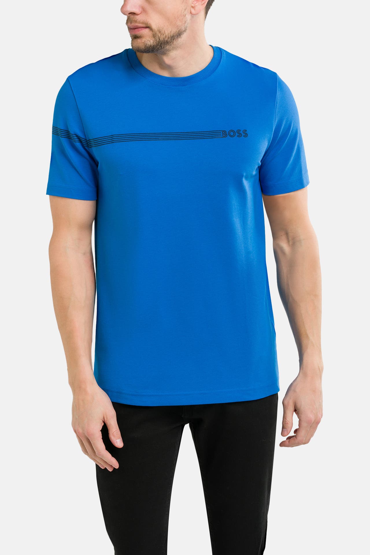 BOSS GREEN T-Shirt blau, Bild 1