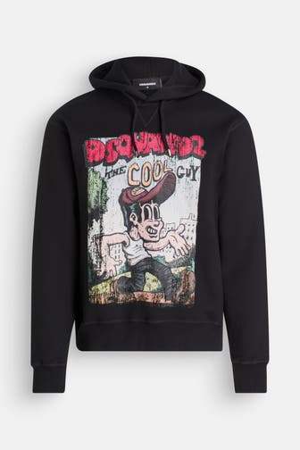 DSQUARED2 Hoodie schwarz