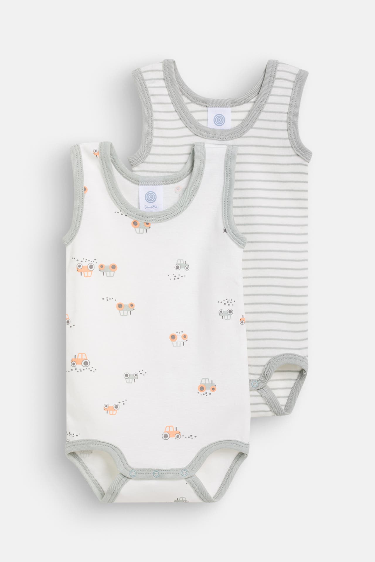 SANETTA 2er-Pack Bodies mehrfarbig, Bild 1