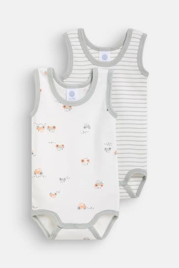 SANETTA 2er-Pack Bodies mehrfarbig