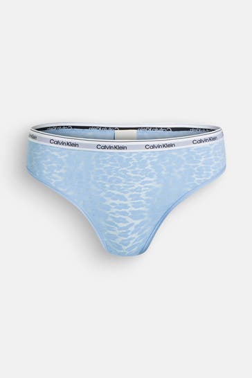 CALVIN KLEIN Brazilian-Slip blau