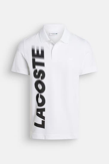 LACOSTE Polo-Shirt weiß