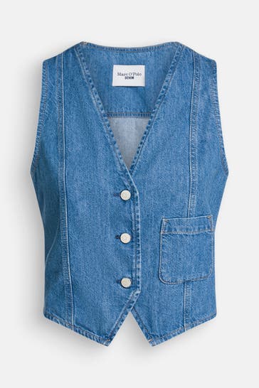 MARC O'POLO DENIM Jeansweste blau
