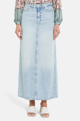 GUESS Jeansrock 'Wenona' hellblau