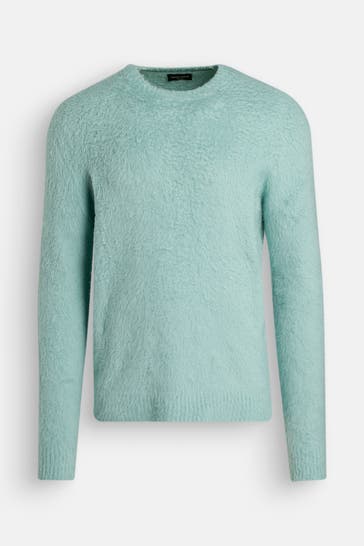 ROBERTO COLLINA Strickpullover türkis