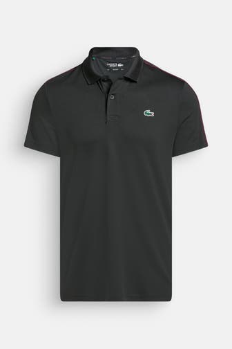 LACOSTE Funktions-Polo schwarz