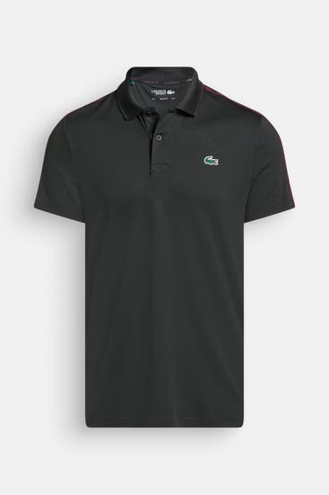 LACOSTE - Funktions-Polo schwarz