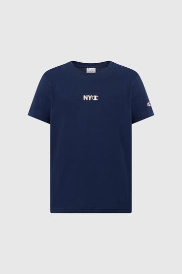 CHAMPION T-Shirt navy