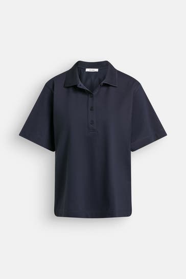 IVY OAK Polo-Shirt dunkelblau