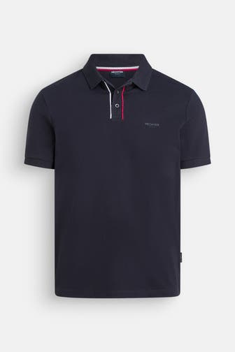 HECHTER Paris Polo-Shirt schwarzblau
