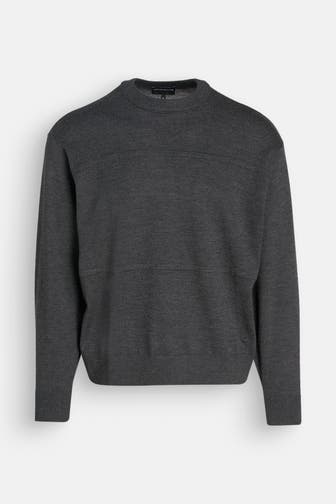 EMPORIO ARMANI Wollpullover dunkelgrau