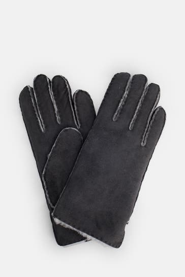 ROECKL Lederhandschuhe 'Arendal' schwarz