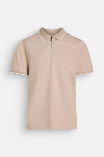 BOGNER Polo-Shirt 'Timo' beige