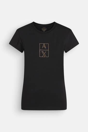 ARMANI EXCHANGE T-Shirt schwarz