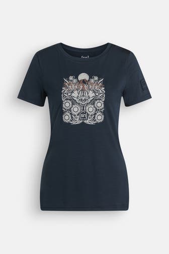SUPER.NATURAL T-Shirt nachtblau