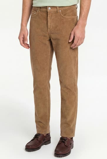 LACOSTE Cordhose camel