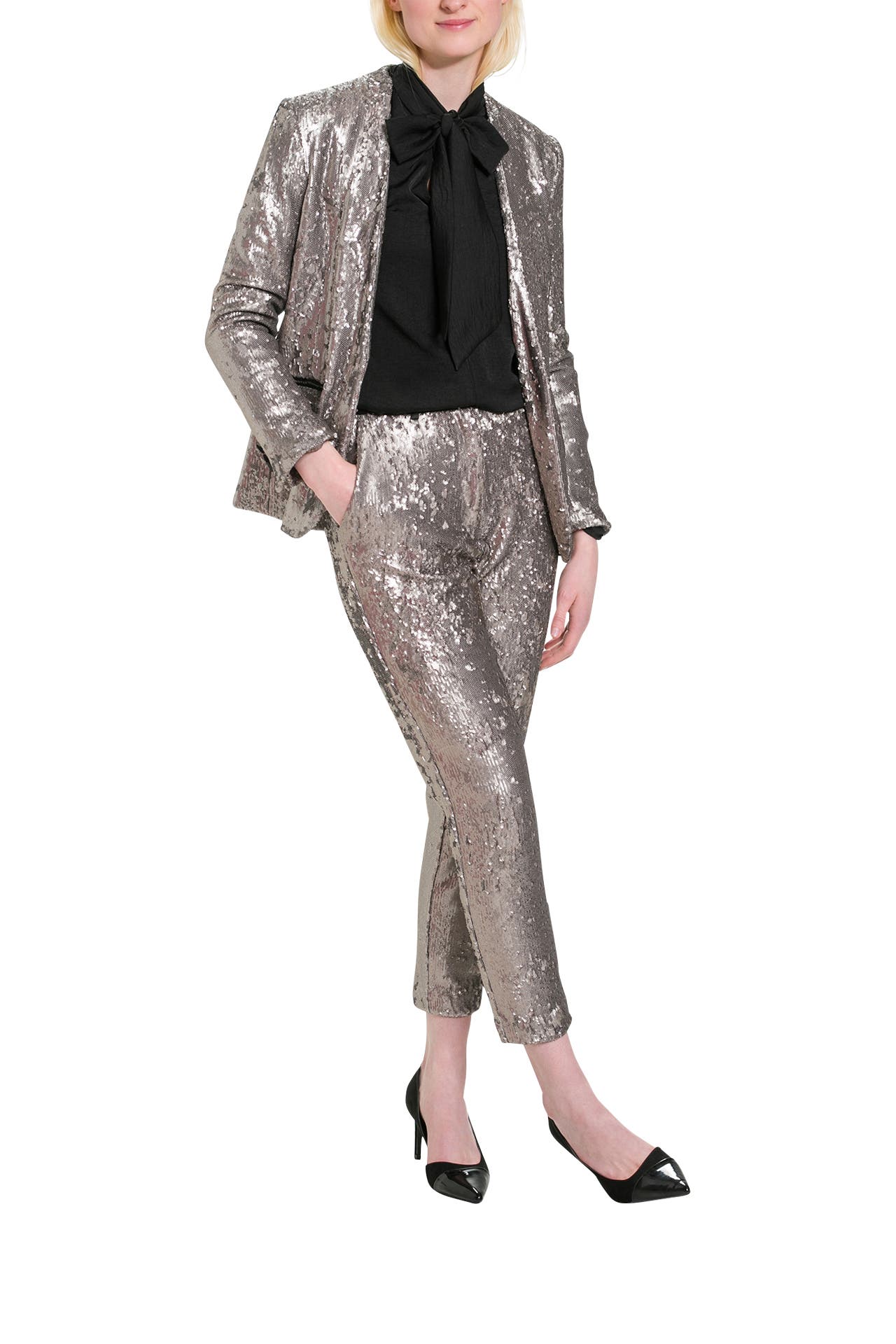 ALLSAINTS Paillettenhose 'Modellname' farbe/gemustert, Bild 1